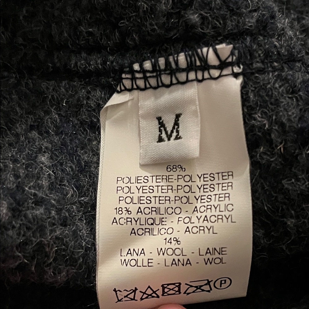 EC Wool & Co Men's Gray Blazer Size M - Picture 6 of 6